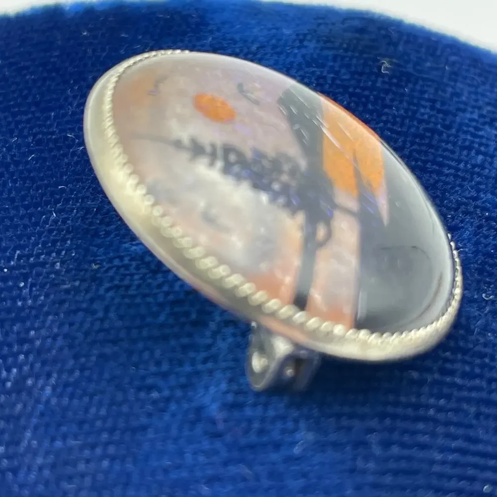 Authentic Handmade Butterfly Wing Pin 1